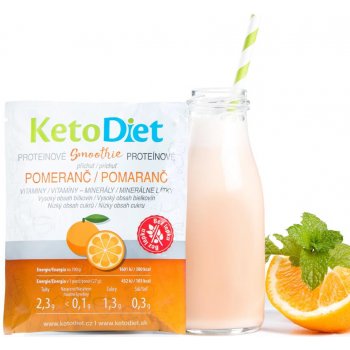 KetoDiet Proteinové smoothie 7 x 27 g