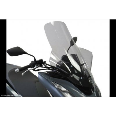 Honda Pcx 125 21-24 Skútr plexi Powerbronze 710 mm s krytím rukou - lehce kouřová | Zboží Auto