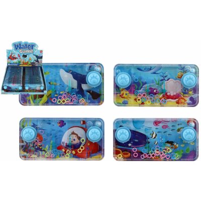 Teddies Vodní hra hlavolam 11x6cm plast mořský svět 4 druhy – Zbozi.Blesk.cz