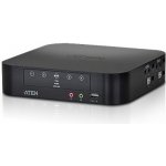 Aten CS-1942 KVM switch Mini DisplayPort Dual View 2PC, USB, Audio – Sleviste.cz