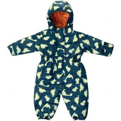 JACKY dětská funkční zimní kombinéza s kapucí Outdoor tmavě modrá – Zboží Mobilmania