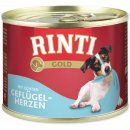 Rinti Gold drubeží srdíčka 6 x 185 g