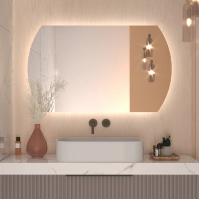 Artalo LED zrcadlo do koupelny A4 50 x 50 cm