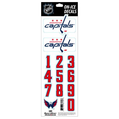 Sportstape ALL IN ONE HELMET DECALS - WASHINGTON CAPITALS – Zbozi.Blesk.cz