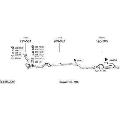Bosal BS 835-351 – Hledejceny.cz