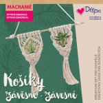 Ditipo Kreativní set Drhání Závěsné košíky 21 x 21 x 3,5 cm – Hledejceny.cz