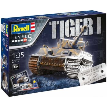 Revell Gift Set tank 05790 75 Years Tiger I CO18 05790 1:35