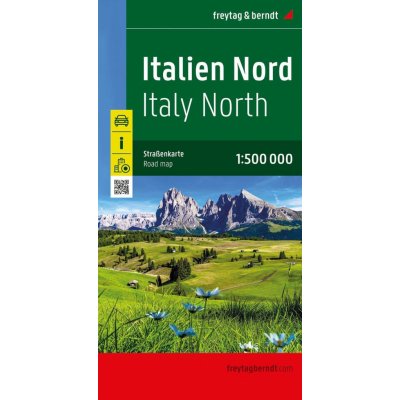 Itálie - sever - automapa