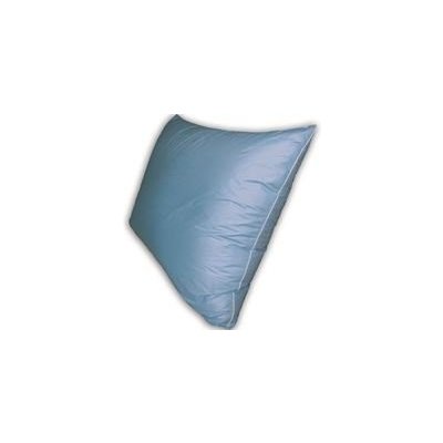 Vltavské peří Péřový polštář 250g 50% Bílá s modrým pírkem 40x60