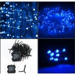 Goleto Vánoční LED osvětlení 7 m modrá 100 LED – Hledejceny.cz