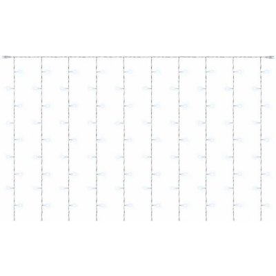 DECOLED Hobby Line LED světelný závěs venkovní 200 × 200 cm, ledově bílá, 200 diod, čirý kabel IP44, venkovní – Hledejceny.cz