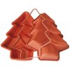Pečicí forma Silikomart silikonová forma Terakota Vánoční strom 1050ml