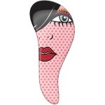 Detangler Red Lip profesionální rozčesávací hřeben na vlasy s rukojetí – Zboží Dáma