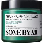 Some By Mi AHA BHA PHA 30 Days Miracle TrueCica Clear Pad exfoliační pleťové tampony pro problematickou pleť 70 ks – Sleviste.cz