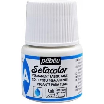 Permanentní lepidlo na textil PÉBÉO SETACOLOR PERMANENT FABRIC GLUE 45ml