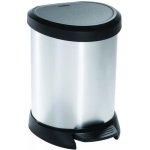 Curver Decobin Pedal 5 l stříbrný 02160-599 – Hledejceny.cz
