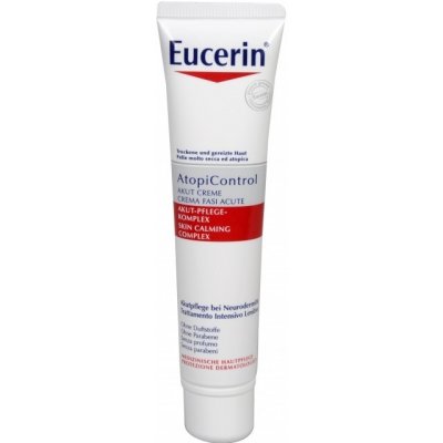 Eucerin AtopiControl Acute krém pro suchou a svědící pokožku 40 ml tuba od  235 Kč - Heureka.cz