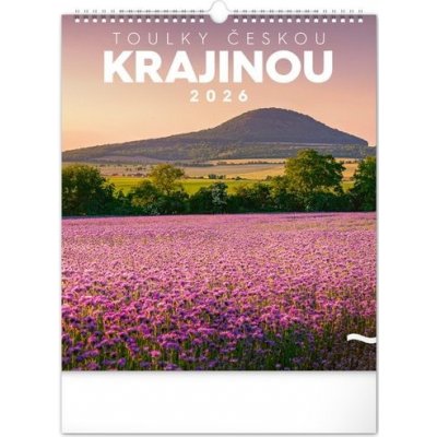 Toulky českou krajinou nástěnný 2026 – Zboží Dáma
