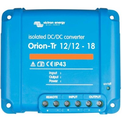 Victron Energy DC/DC konvertor Orion-Tr 12/12- 30A izolovaný ORI121240110 – Sleviste.cz