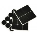 GEKO Samolepící plstěné podložky pod nábytek 28ks, kulaté 25mm, čtvercové 25x25mm a 40x40mm G29812 – Hledejceny.cz