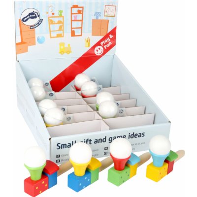 Small foot Dřevěná hra foukací míč vlak1 ks – Zboží Mobilmania