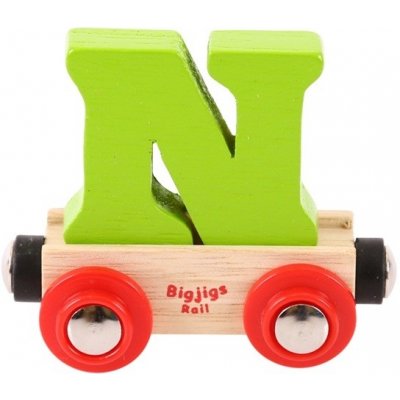 Bigjigs vagónek Písmeno N – Zboží Mobilmania