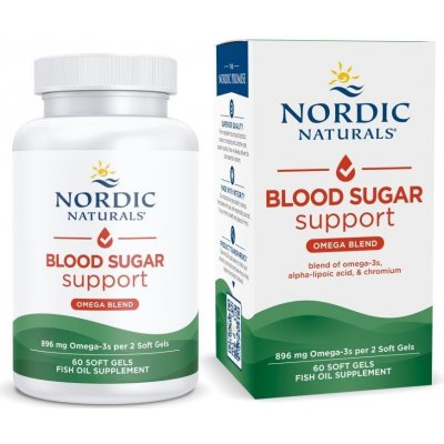 Nordic Naturals Podpora krevního cukru 60 softgel kapslí – Hledejceny.cz