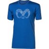 Pánské sportovní tričko Progress pánské merino triko Hrutur Ram modré