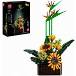 Mould King 10024S Váza s květinami Strelicie – Zboží Dáma