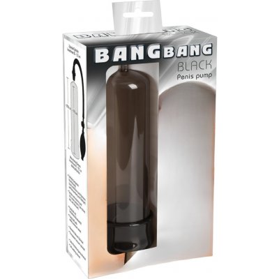 Bang Bang vakuová pumpa na penis - černá – Zboží Mobilmania