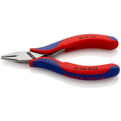 Knipex 64 32 120 Čelní štípací kleště se šikmými břity pro elektroniku 120mm 64 32 120 – Zboží Mobilmania