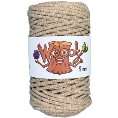 Woody 3 mm - Cappuccino – Zboží Mobilmania