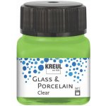 Kreul Barva na sklo a porcelán Clear 20ml jablkově zelená