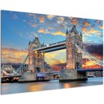 Obraz - Tower Bridge, Londýn, Anglie, jednodílný 120x80 cm – Hledejceny.cz