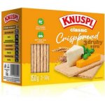 Knuspi Crispbread 3 druhy sýra 150 g – Zboží Mobilmania