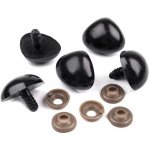 Čumák s pojistkou 18x23 mm - černá (5 sada) – Sleviste.cz