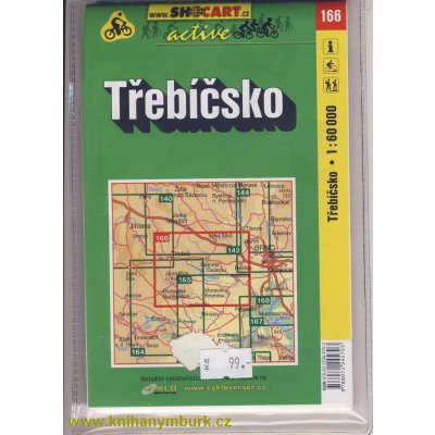 Třebíčsko 1:60 000 velká cykloturistická mapa – Hledejceny.cz