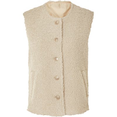 Esmara dámská vesta krémová – Zboží Dáma