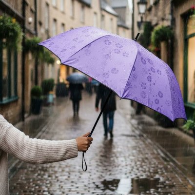 Magický deštník skládací fialový – Hledejceny.cz