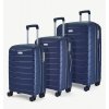 Cestovní kufr ROCK TR-0241/3 PP tmavě modrá 86 L 59 L 36 L