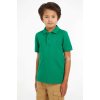 Dětské tričko Tommy Hilfiger zelená barva KB0KB09103.116.122.PPYH