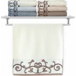 Veba Ručník TERRY Barocco I. smetanová 70 x 140 cm – Hledejceny.cz