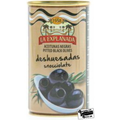 La Explanada Gourmet Černé olivy bez pecky 350 g – Zbozi.Blesk.cz