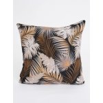 MKLuzkoviny.cz bavlna Renforcé Taisa černá/zlatá 40 x 40 cm – Zboží Mobilmania