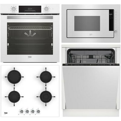 SET Beko BBIM14300WMS + BMGB25333WG + HILG 64220SW + BDIN36535 – Zboží Mobilmania