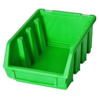 Ergobox Plastový box 2 7,5 x 16,1 x 11,6 cm zelený