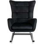 Vivaldi Čalouněné houpací JACKSON černé – Hledejceny.cz