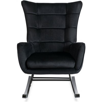 Vivaldi Čalouněné houpací JACKSON černé – Hledejceny.cz