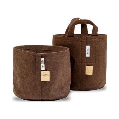 Root Pouch Boxer Brown květináč textilní 35x30 cm - 30 L (Root Pouch je nový, inovativní květináč, prospěšný pro rostlinu, která v něm může růst. Root Pouch zajišťuje efektivní využití vody, živin a m