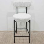 House Nordic Badalona potah bouclé / bílá – Sleviste.cz